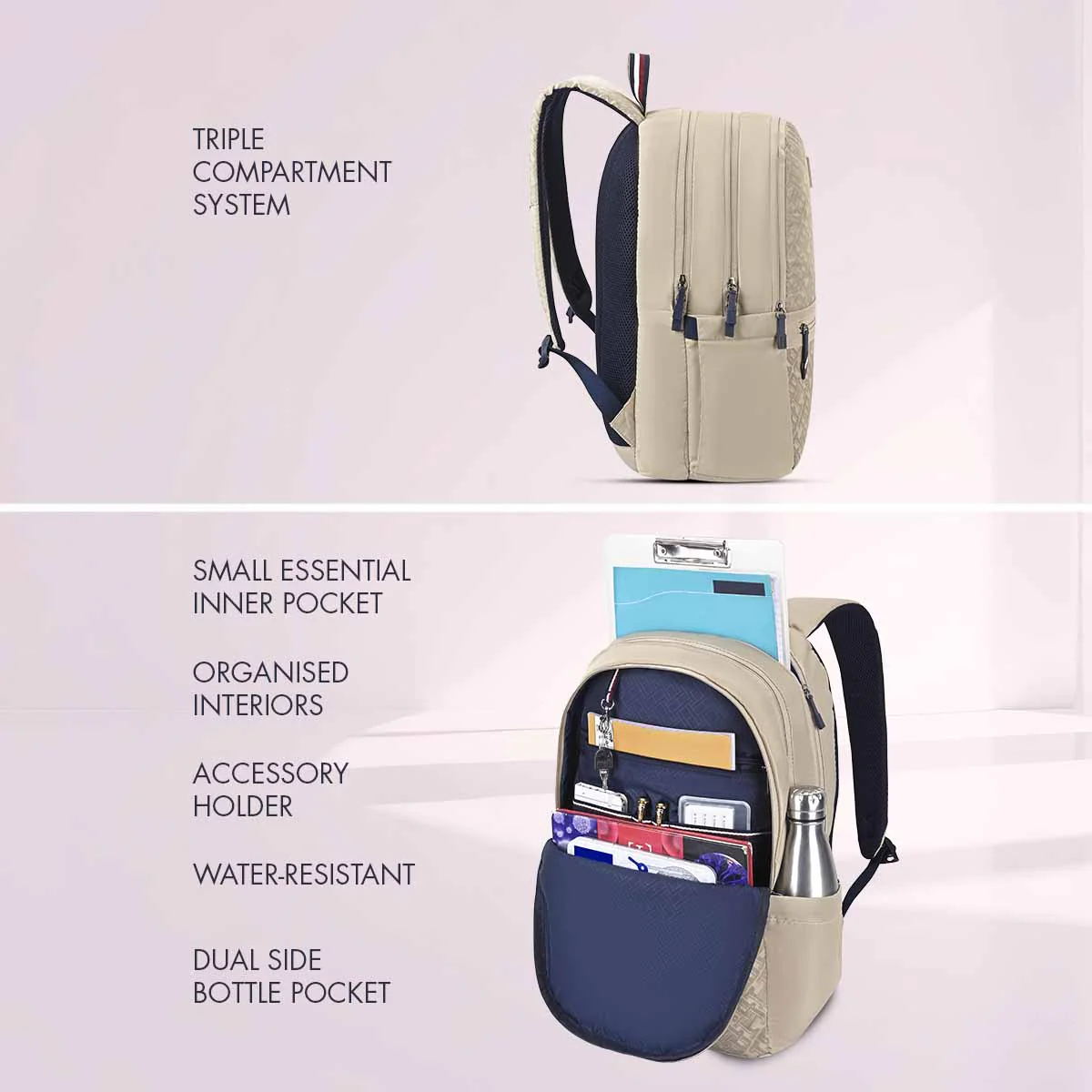 Tommy Hilfiger Crudle Non Laptop Backpack - Image 3