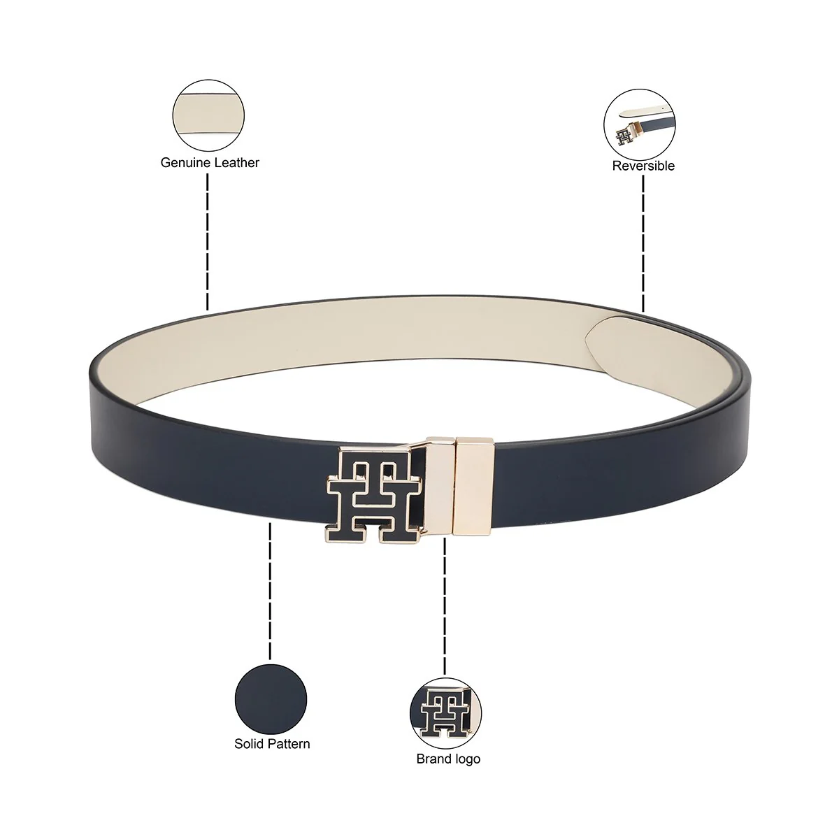 Tommy Hilfiger Cynus Women's Reversible Belt - Image 4