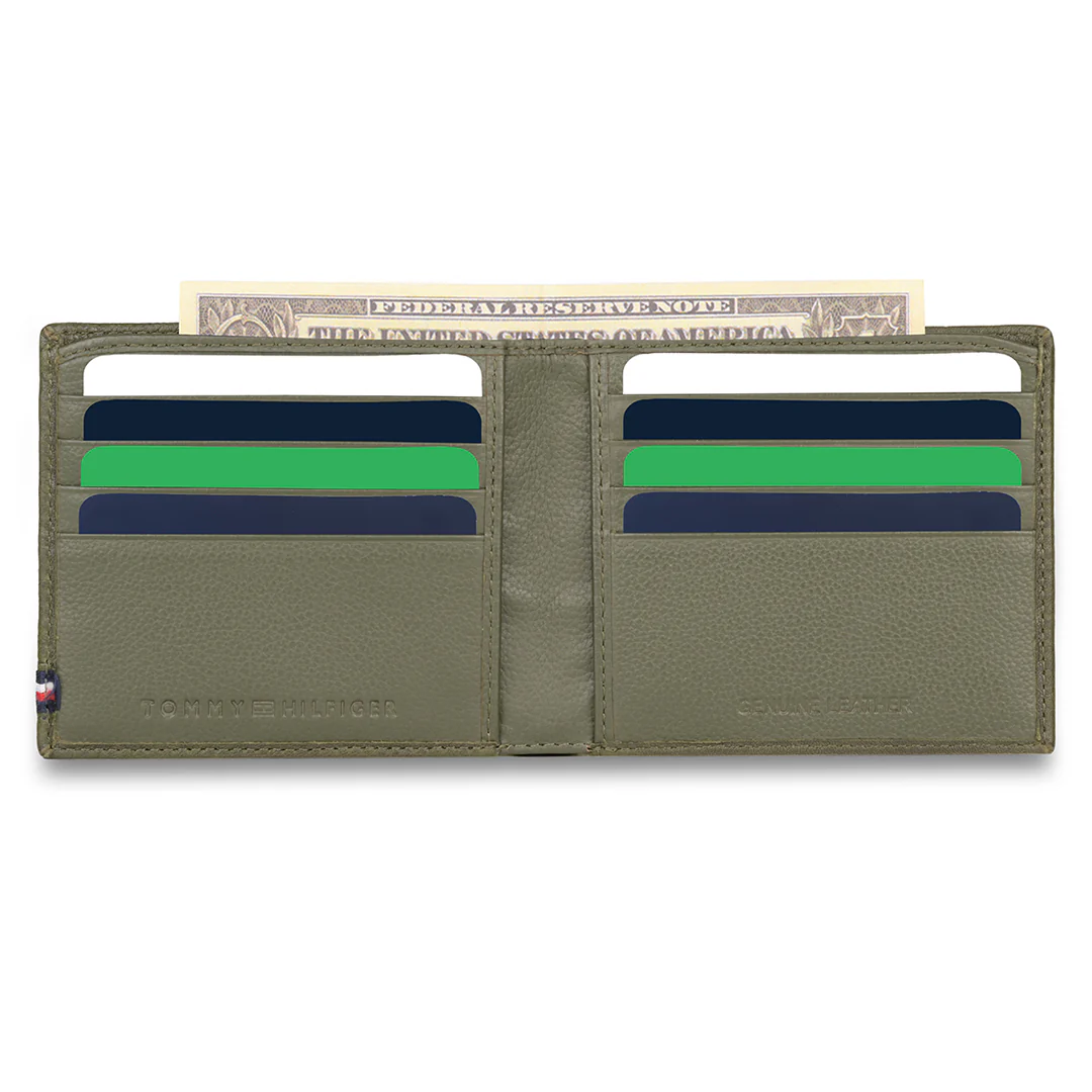 Tommy Hilfiger Darven Men's Leather Slimfold Wallet - Image 16