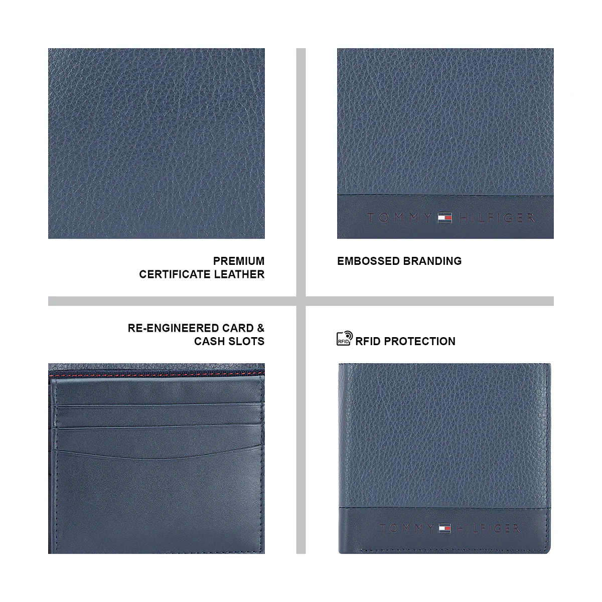 Tommy Hilfiger Debrecen Men's Leather Wallet - Image 4