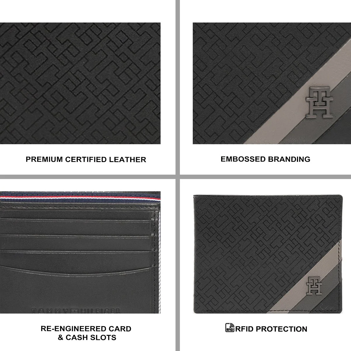 Tommy Hilfiger Deleware Men's Passcase Wallet - Image 7