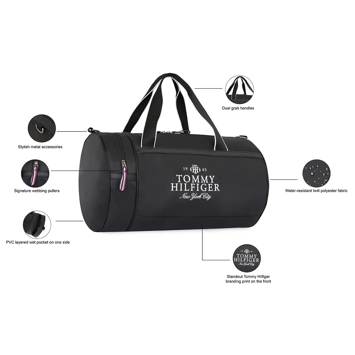 Tommy Hilfiger Deming Duffle Bag - Image 3