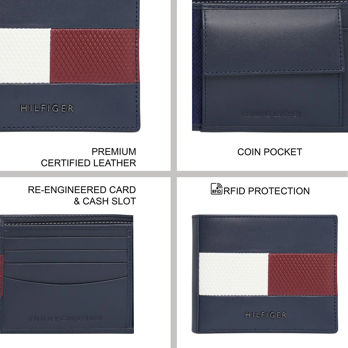 Tommy Hilfiger Eddyville Men's Global Coin Wallet - Image 7