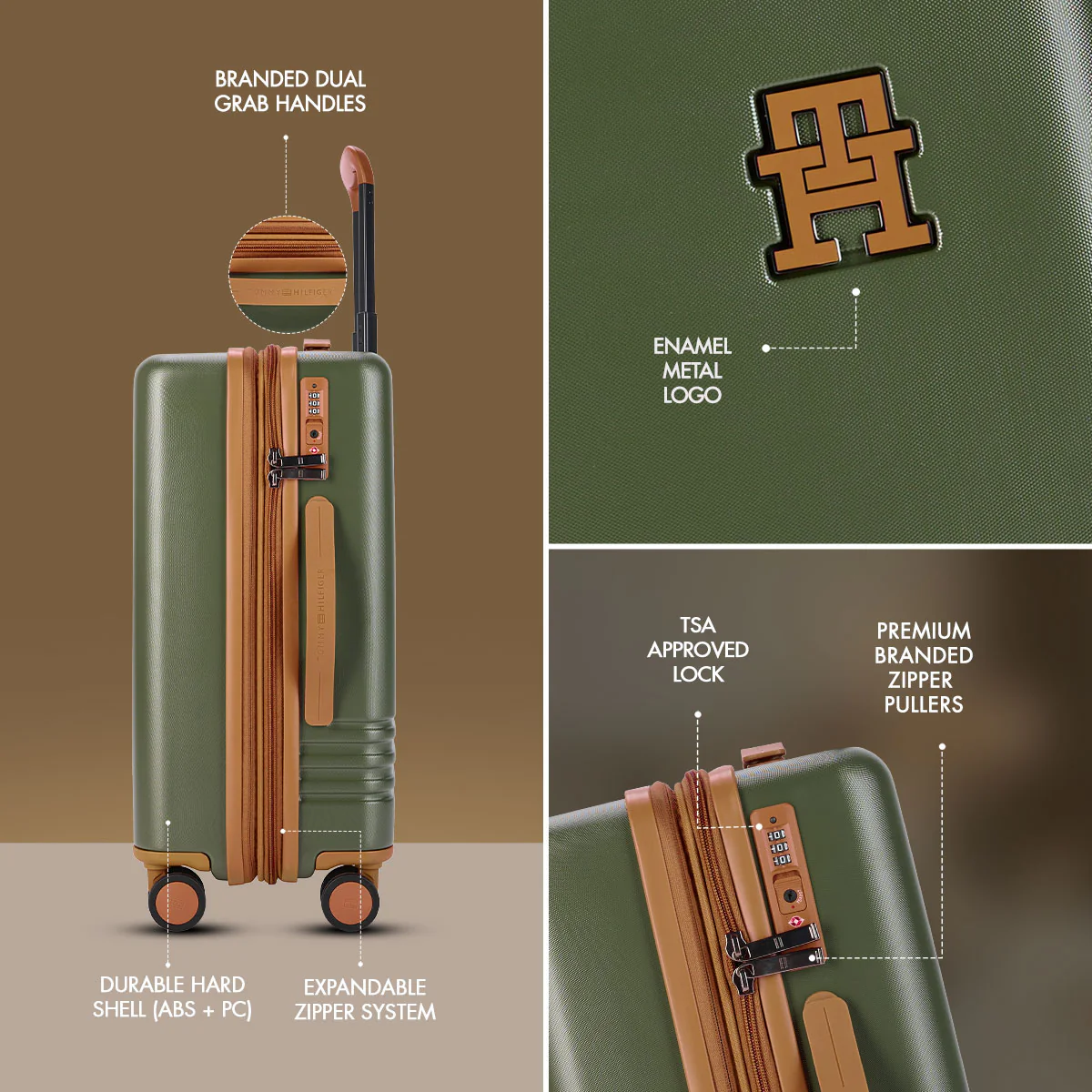 Tommy Hilfiger Edison Hard Luggage - Image 4