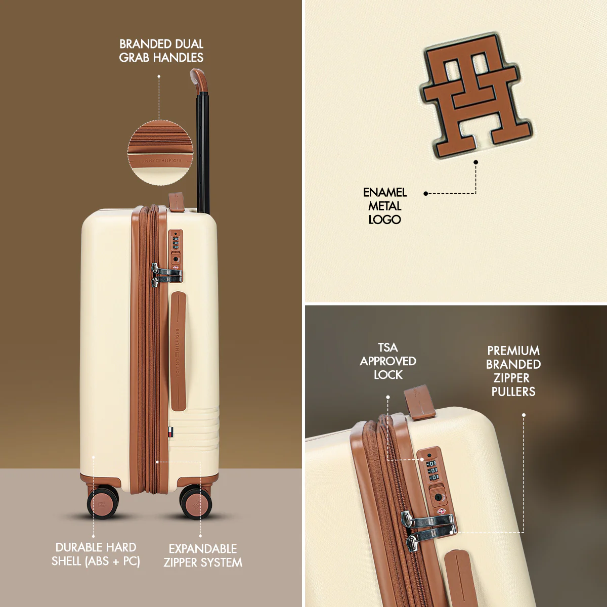 Tommy Hilfiger Edison Hard Luggage - Image 3