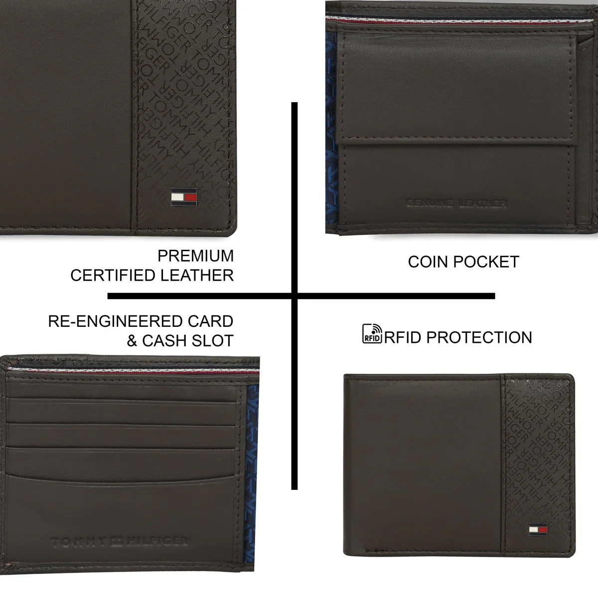 Tommy Hilfiger Eger Men's Global Coin Wallet - Image 7