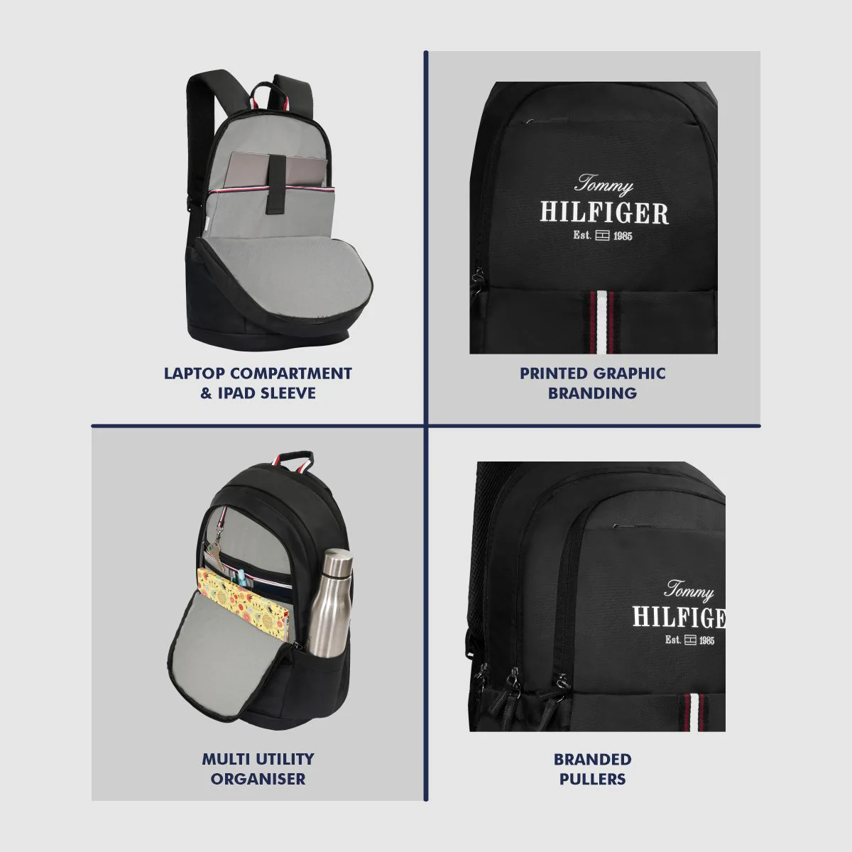 Tommy Hilfiger Elbert Laptop Backpack - Image 4