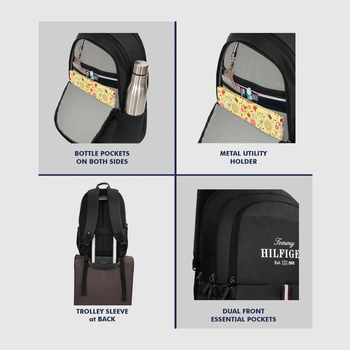 Tommy Hilfiger Elbert Laptop Backpack - Image 5
