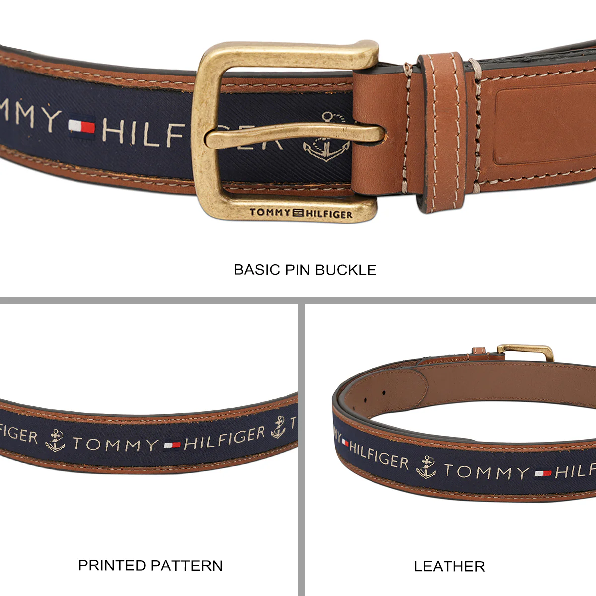 Tommy Hilfiger Ellerton Men's Non Reversible Belt - Image 7