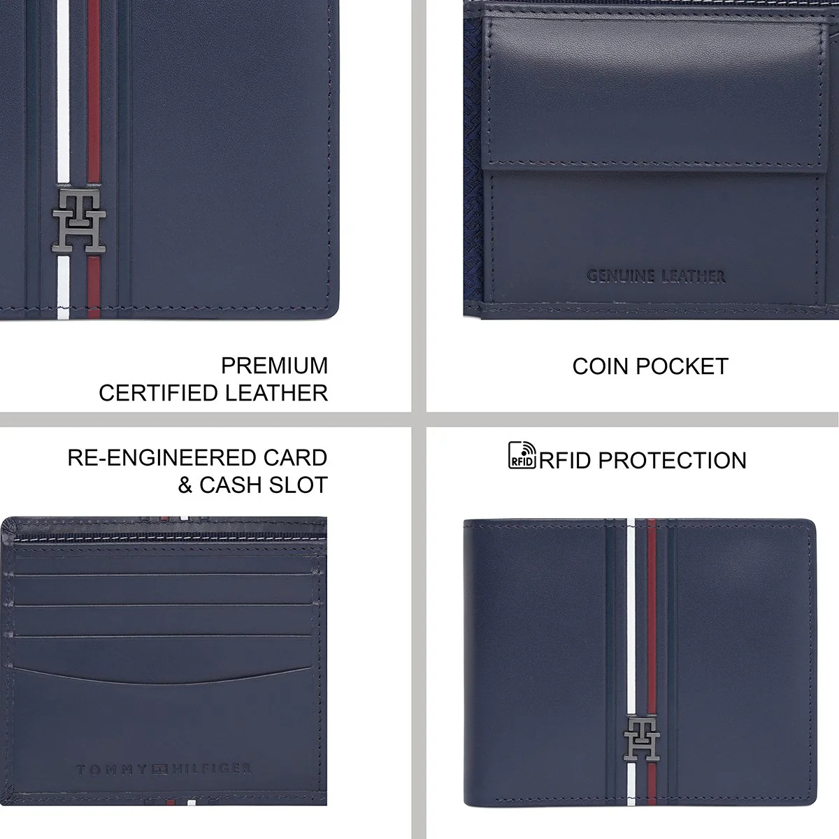 Tommy Hilfiger Elvaston Men's Global Coin Wallet - Image 7