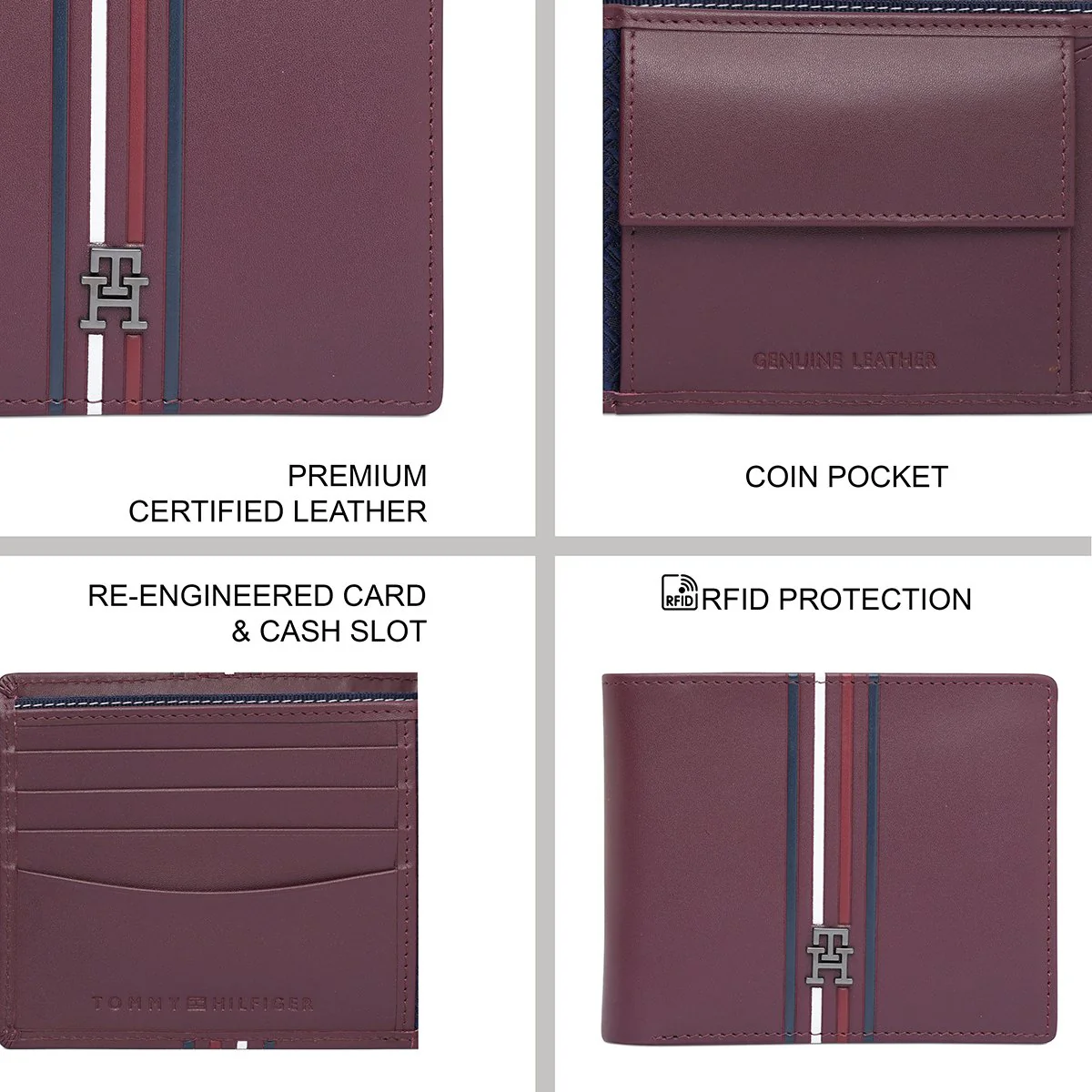 Tommy Hilfiger Elvaston Men's Global Coin Wallet - Image 7