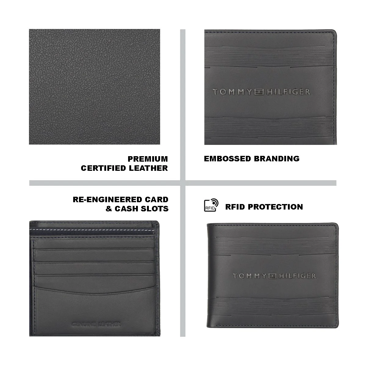 Tommy Hilfiger Emmet Men's Passcase Wallet - Image 8