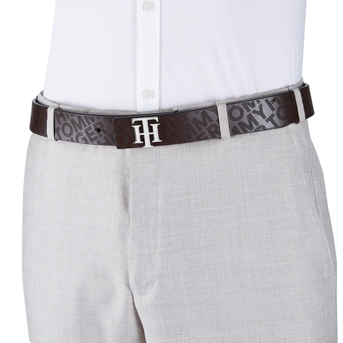 Tommy Hilfiger Ernest Men's Non Reversible Belt - Image 5