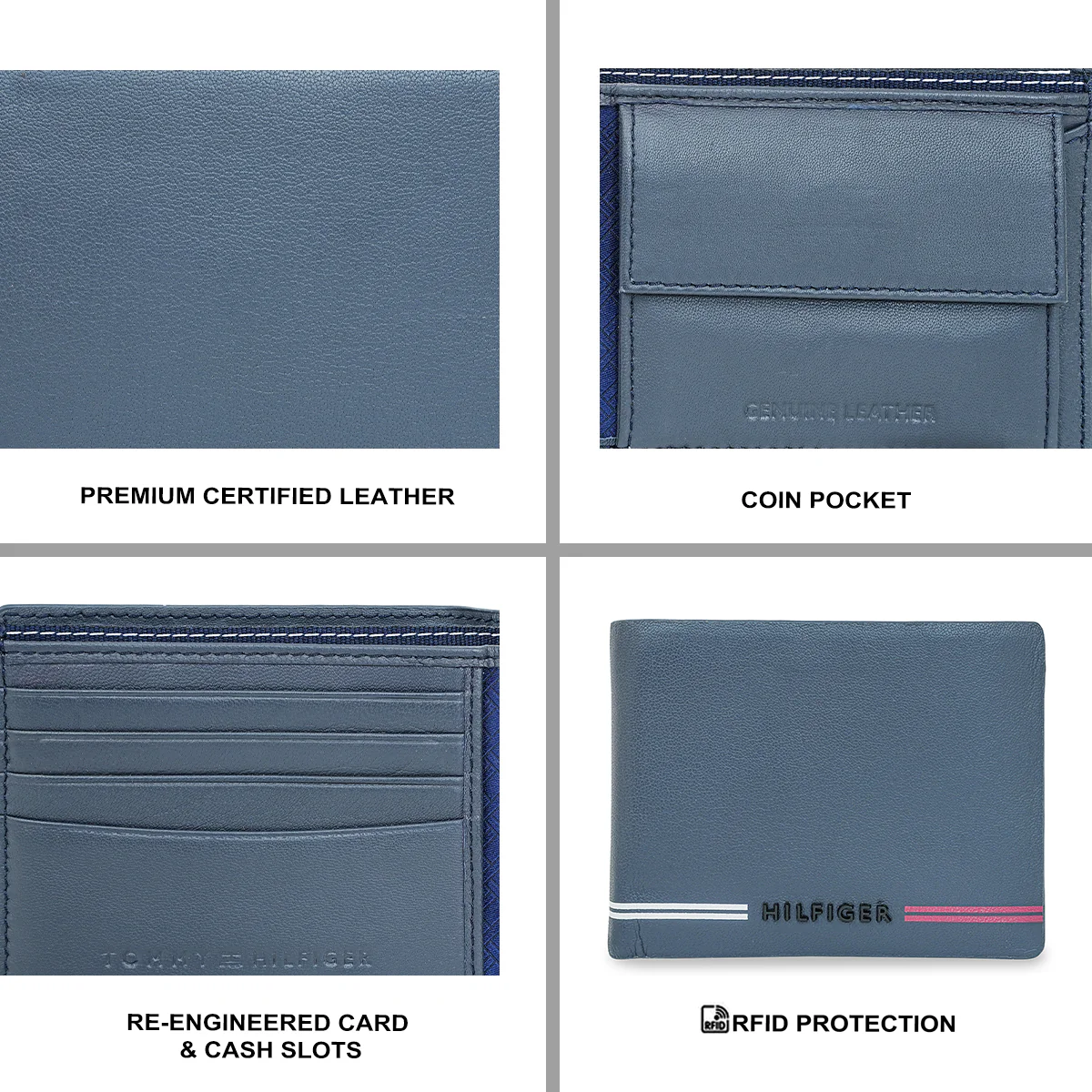 Tommy Hilfiger Escravos Men's Global Coin Wallet - Image 6