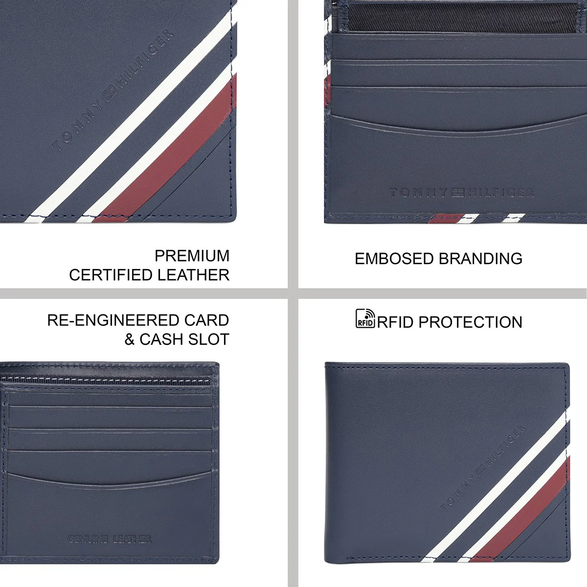 Tommy Hilfiger Evansville Men's Passcase Wallet - Image 7