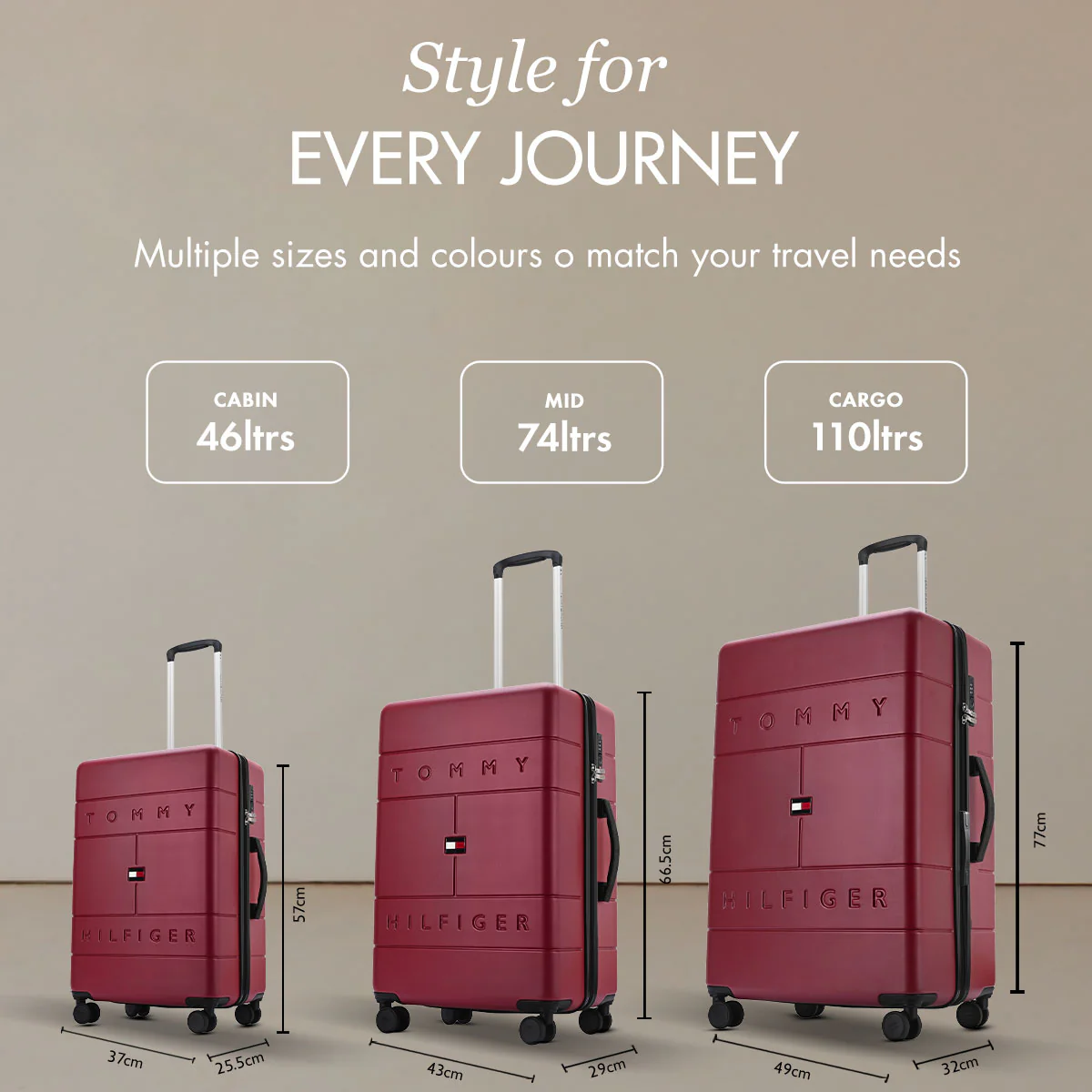 Tommy Hilfiger Fame Hard Luggage - Image 14