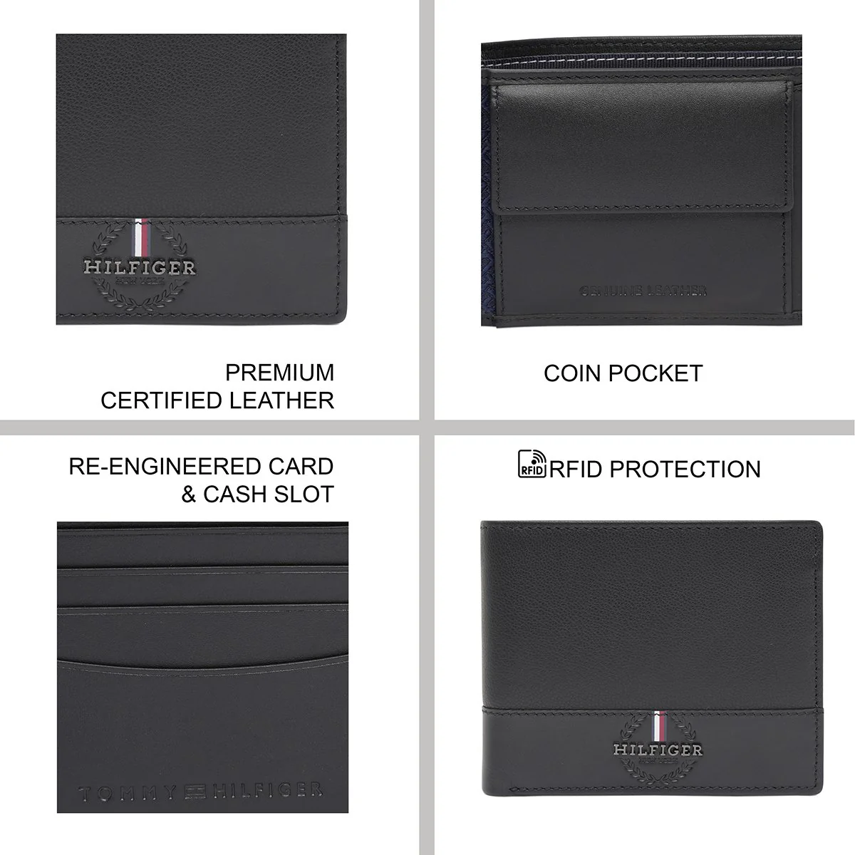 Tommy Hilfiger Findlay Men's Global Coin Wallet - Image 8