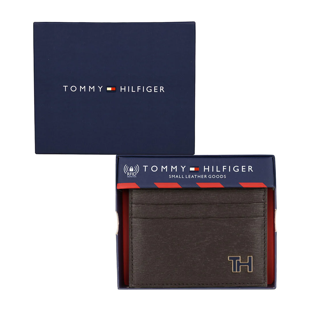 Tommy Hilfiger Finn Men's Leather Card Holder - Image 6