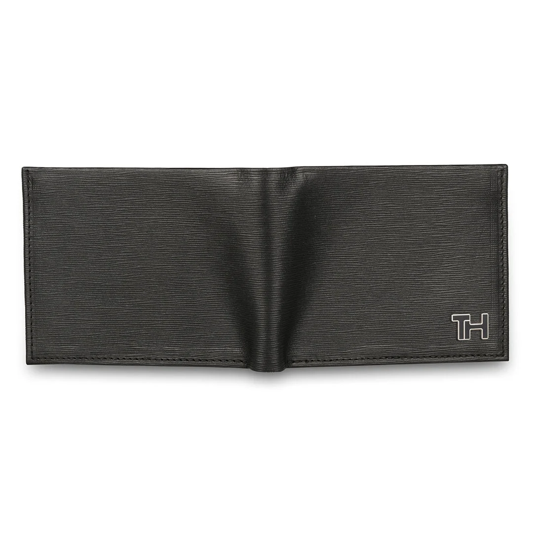 Tommy Hilfiger Finn Men's Leather Global Coin Wallet-Navy - Image 5