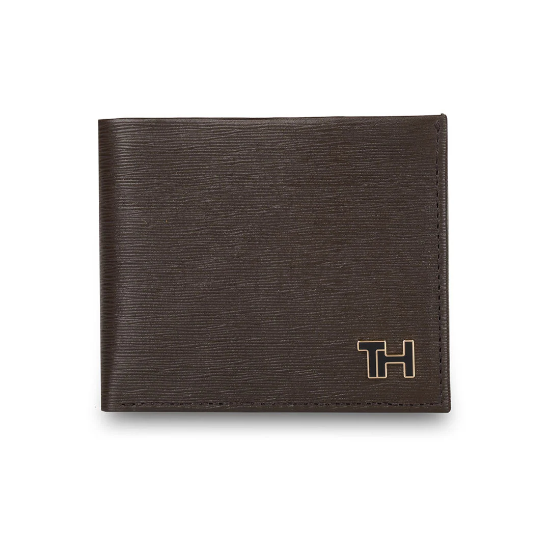 Tommy Hilfiger Finn Men's Leather Global Coin Wallet-Navy - Image 9
