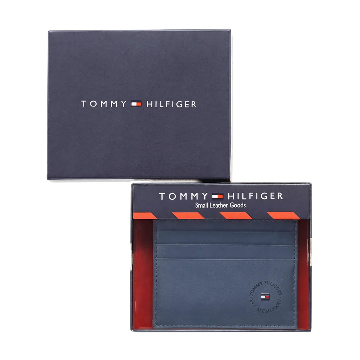 Tommy Hilfiger Floro Men's Leather Card Holder - Image 6