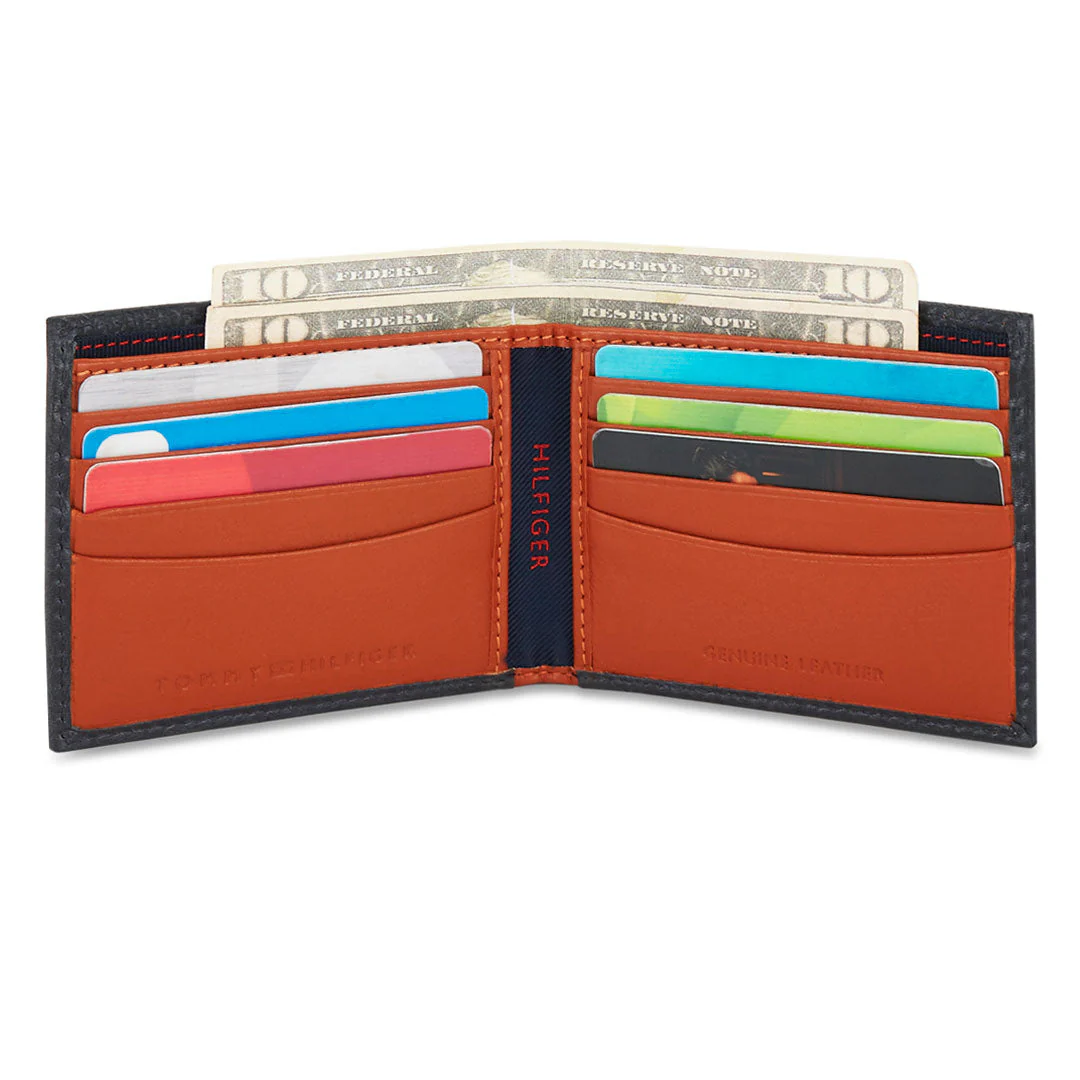 Tommy Hilfiger Flynn Men's Slimfold Leather Wallet - Image 22