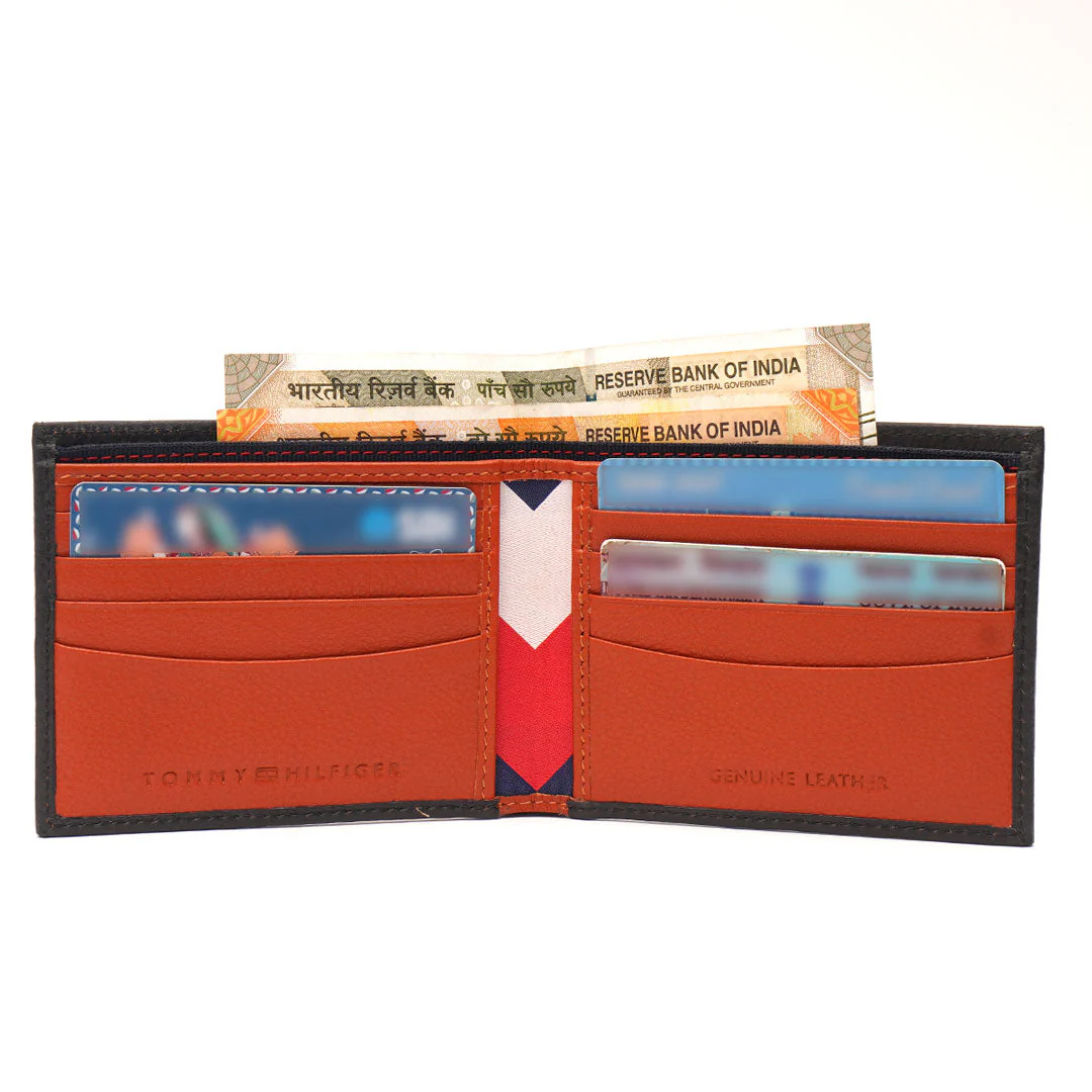 Tommy Hilfiger Flynn Men's Slimfold Leather Wallet - Image 6