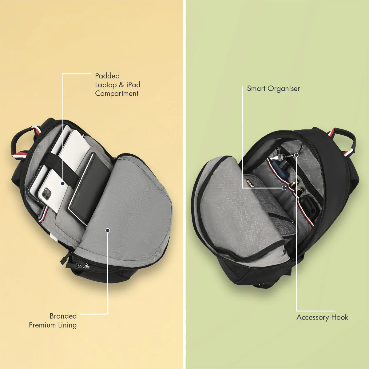 Tommy Hilfiger Foraker Laptop Backpack - Image 3