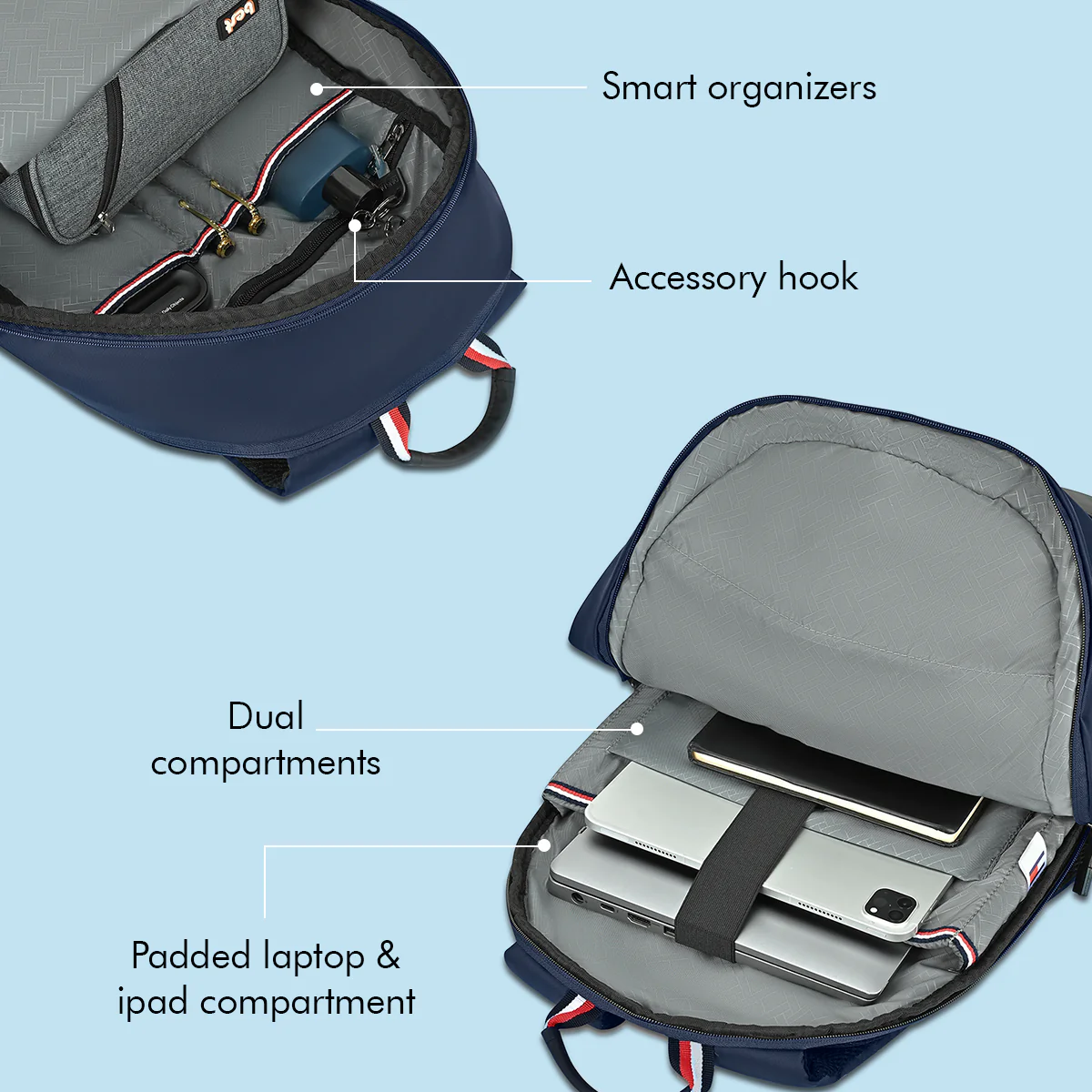 Tommy Hilfiger Foraker Laptop Backpack - Image 4