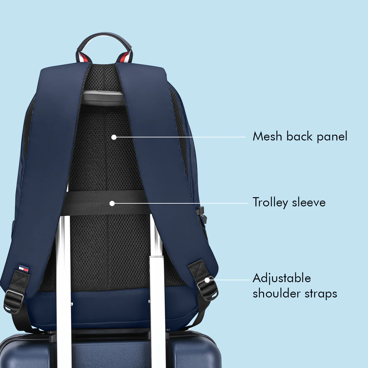 Tommy Hilfiger Foraker Laptop Backpack - Image 5