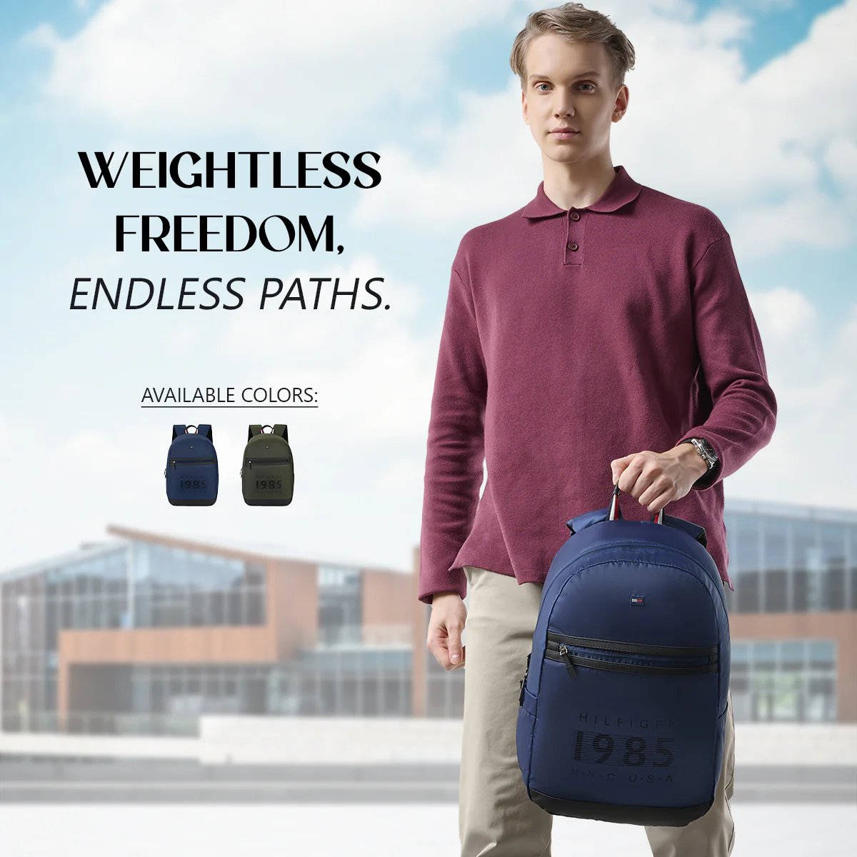 Tommy Hilfiger Foraker Laptop Backpack - Image 7
