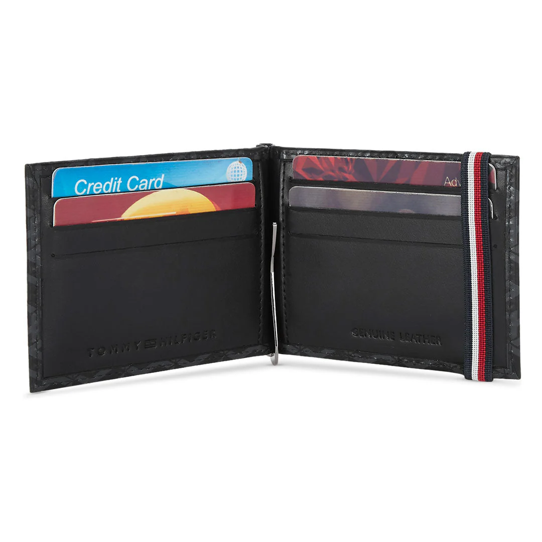 Tommy Hilfiger Franco Club Men's Leather Moneyclip Wallet - Image 6