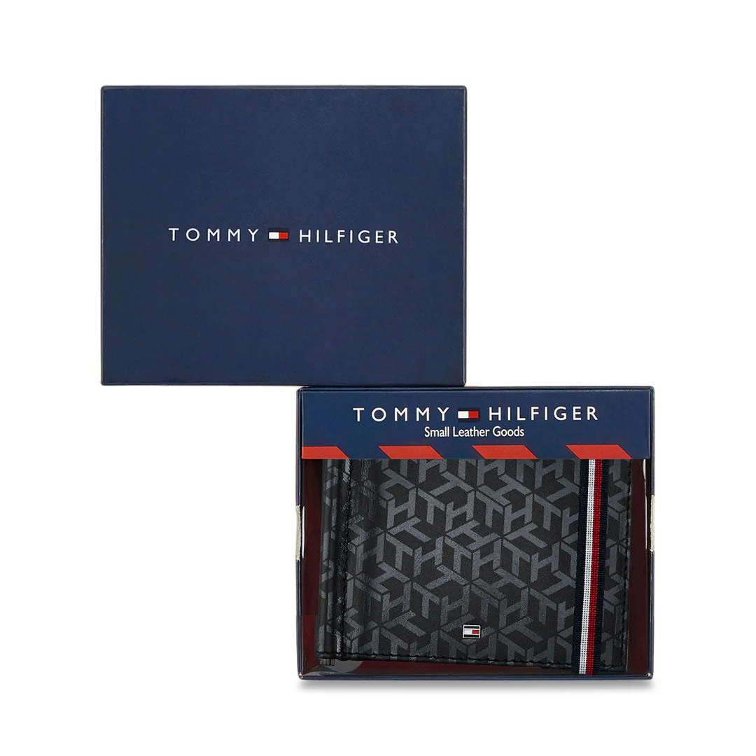 Tommy Hilfiger Franco Club Men's Leather Moneyclip Wallet - Image 7