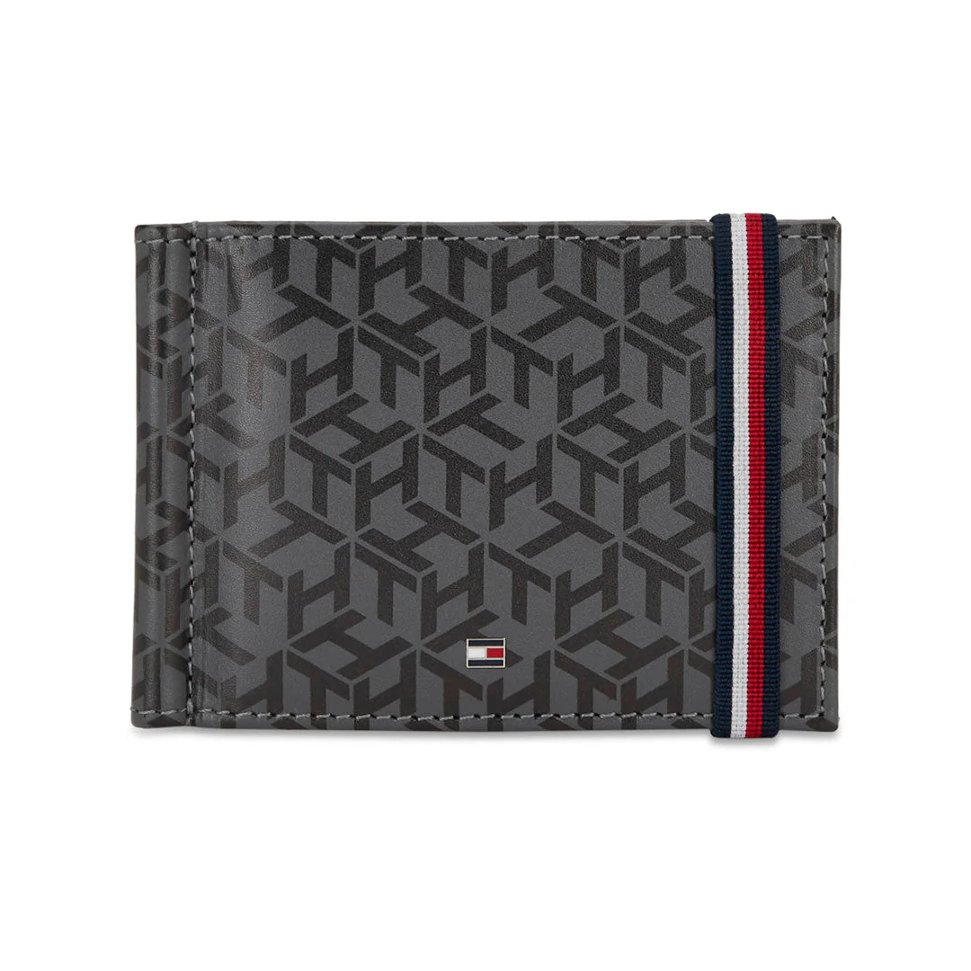 Tommy Hilfiger Franco Club Men's Leather Moneyclip Wallet
