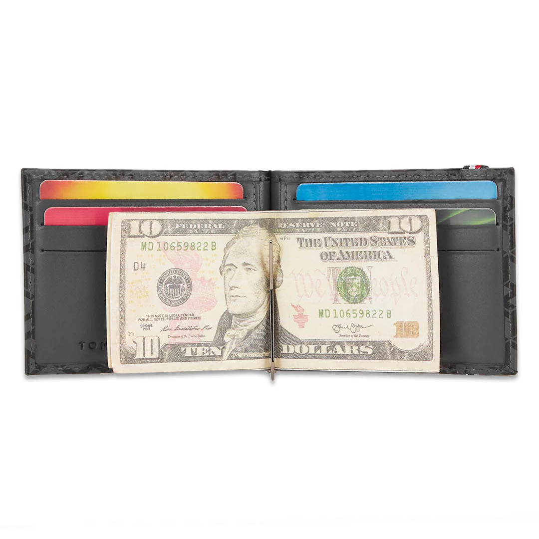 Tommy Hilfiger Franco Club Men's Leather Moneyclip Wallet - Image 6