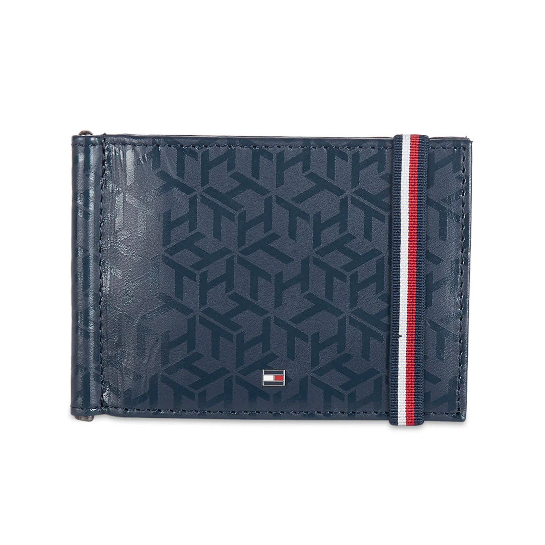 Tommy Hilfiger Franco Club Men's Leather Moneyclip Wallet
