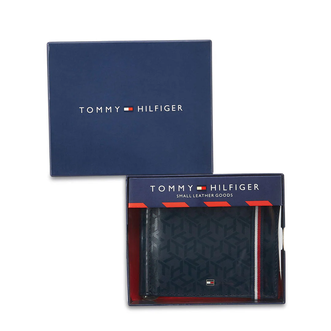 Tommy Hilfiger Franco Club Men's Leather Moneyclip Wallet - Image 6