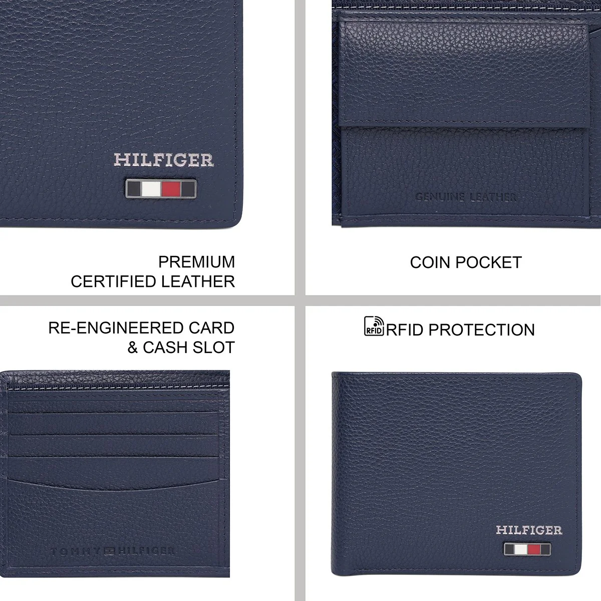 Tommy Hilfiger Frankfort Men's Global Coin Wallet - Image 7