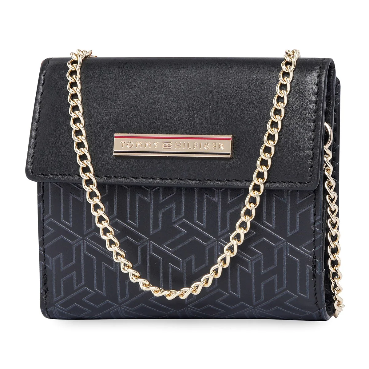 Tommy Hilfiger Freyna Women's Small Flap Wallet With Sling - Image 5