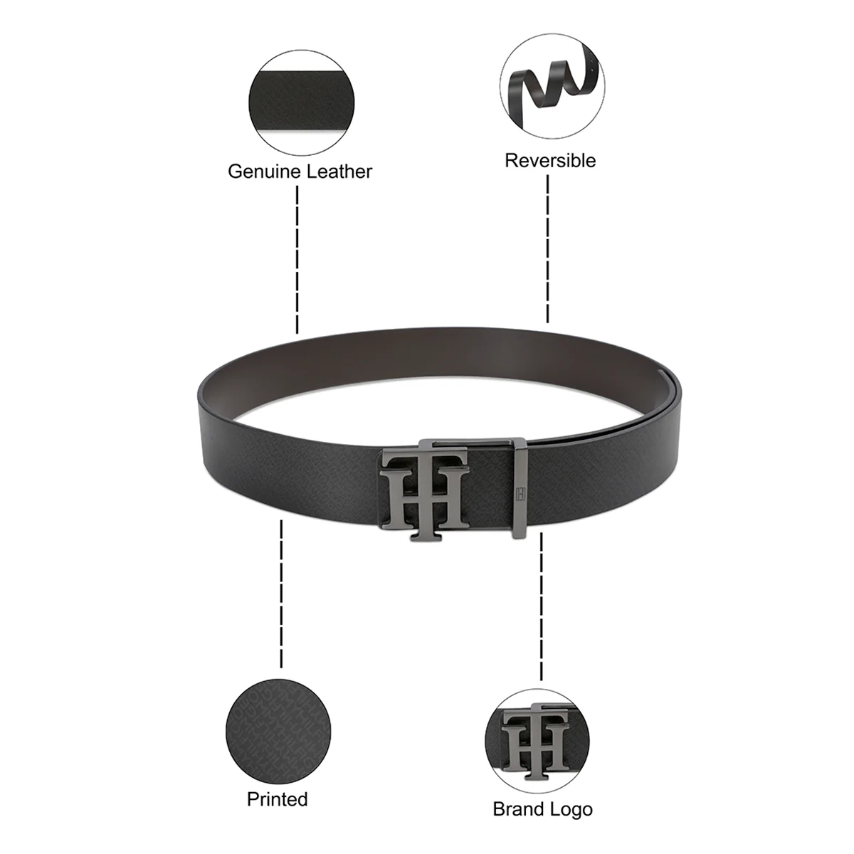 Tommy Hilfiger Gables Men's Reversible Belt - Image 12