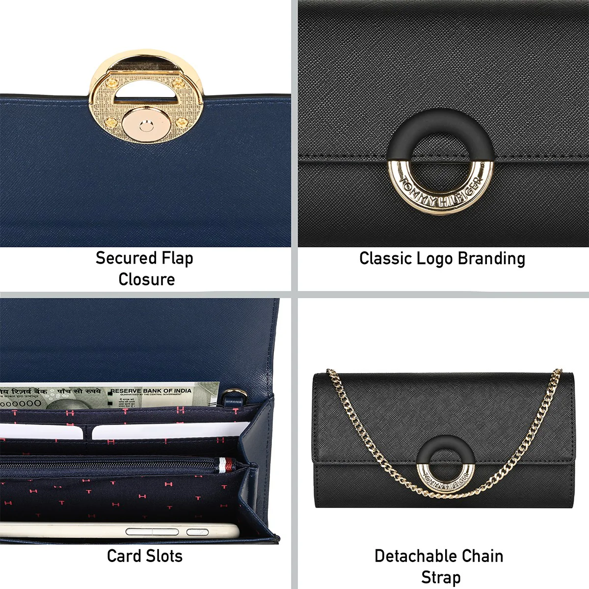 Tommy Hilfiger Gabrila Women's Flap Wallet - Image 5