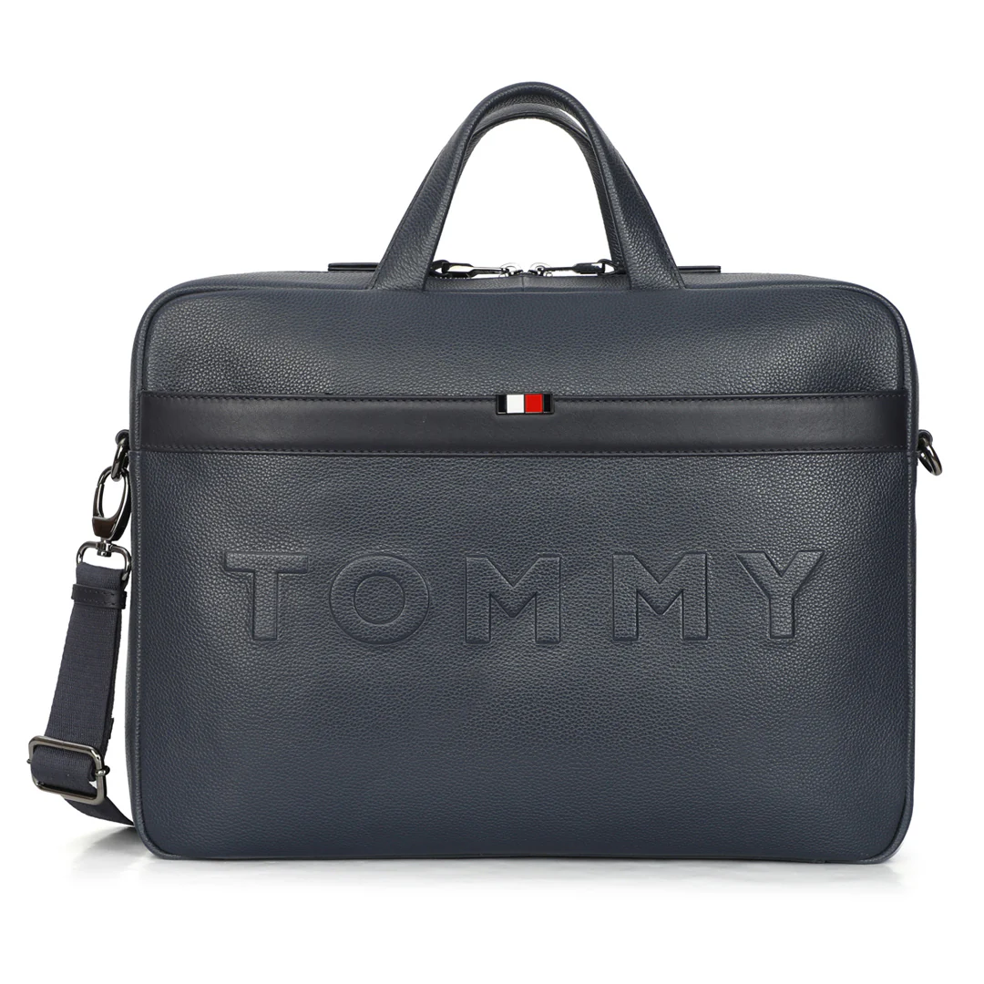 Tommy Hilfiger Premium Leather Line Galveston Business Case - Image 8
