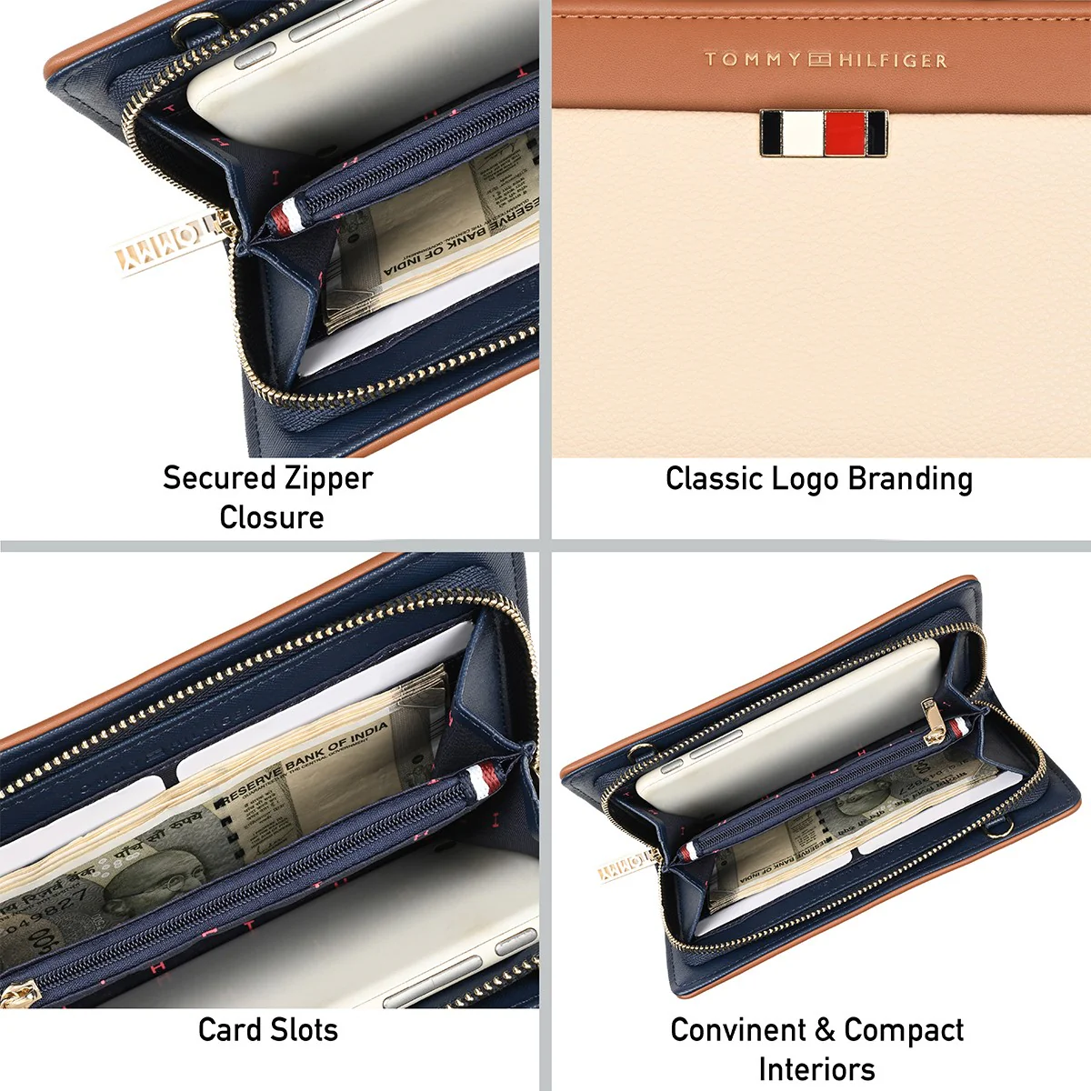 Tommy Hilfiger Gia Women's Zip Around Wallet - Image 5