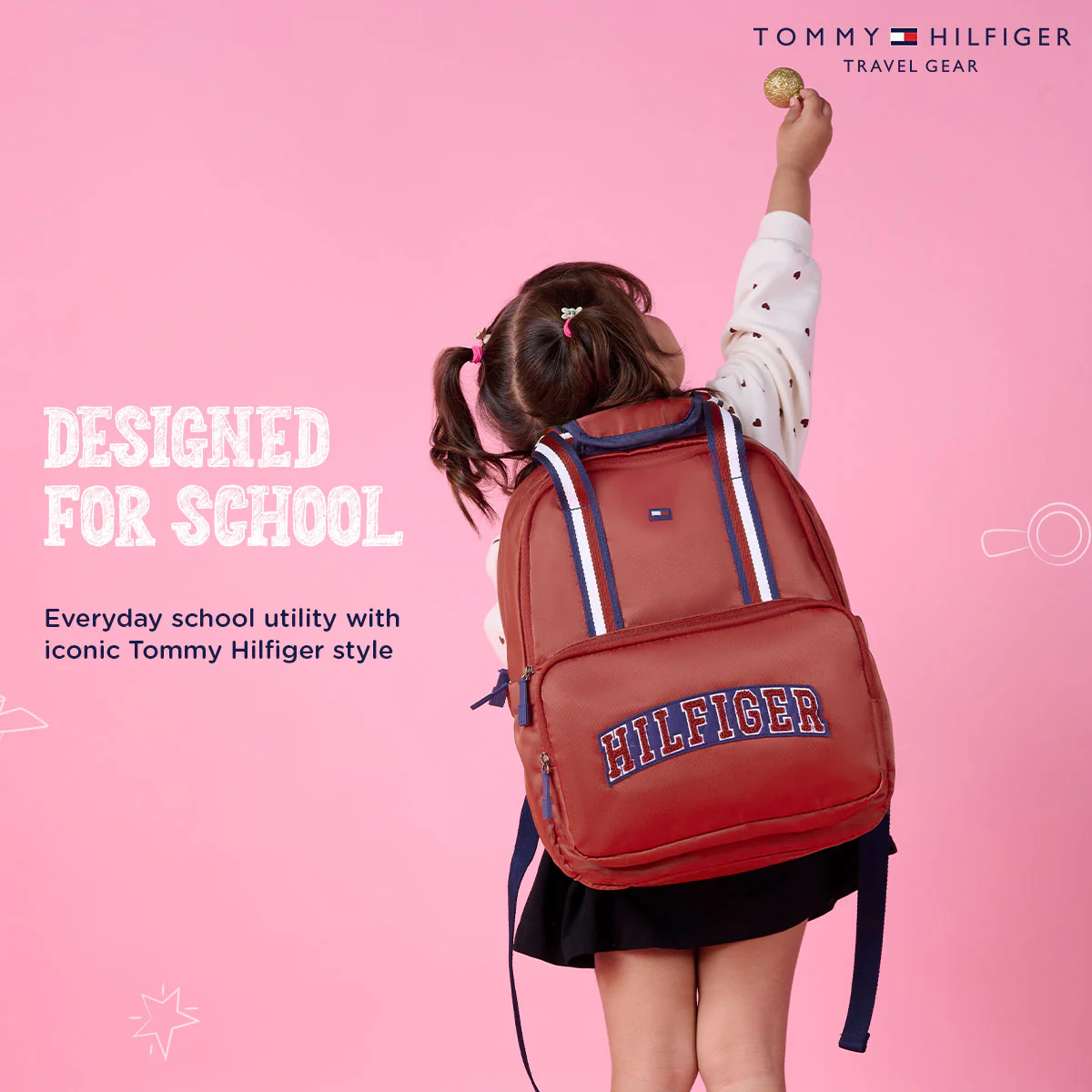 Tommy Hilfiger Giggle Non Laptop Backpack - Image 6