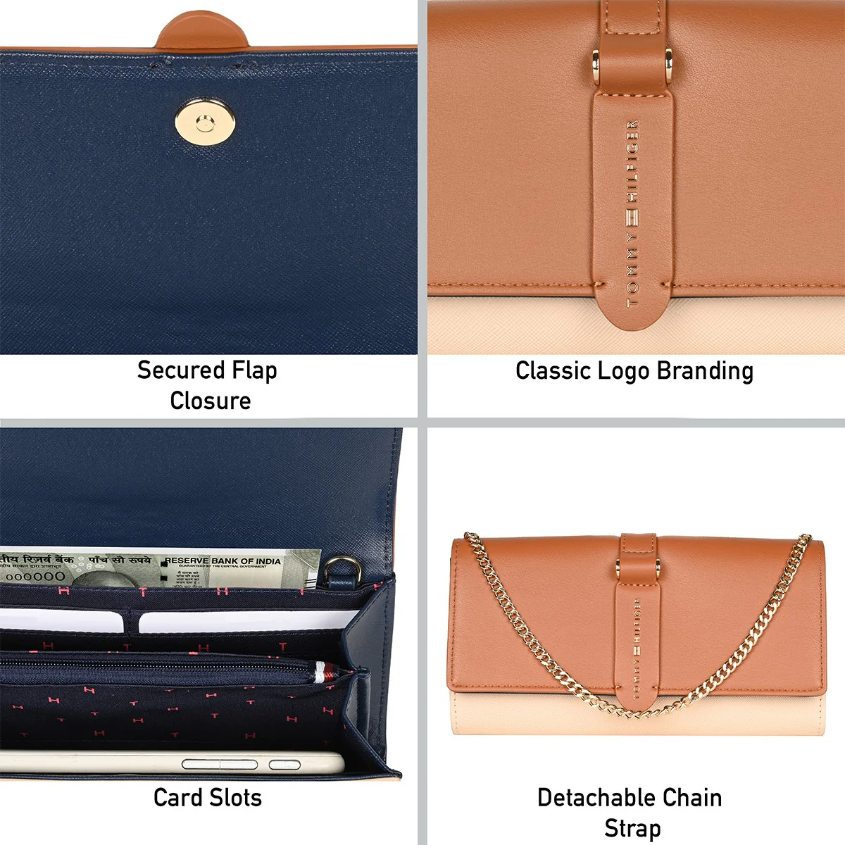 Tommy Hilfiger Giovani Women's Flap Wallet - Image 5