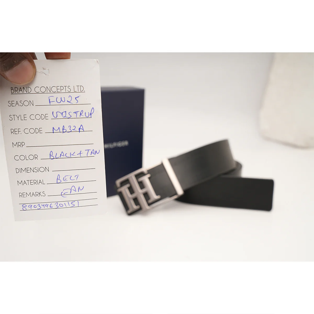 Tommy Hilfiger Gistrup Men's Reversible Belt - Image 8