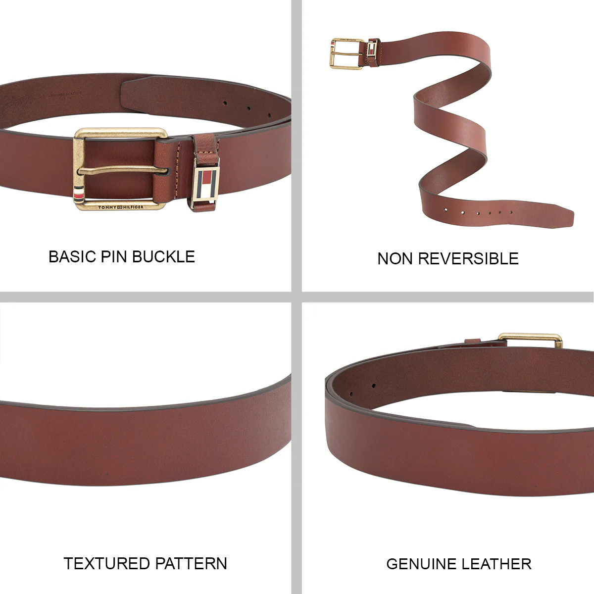 Tommy Hilfiger Glace Men's Non Reversible Belt - Image 7