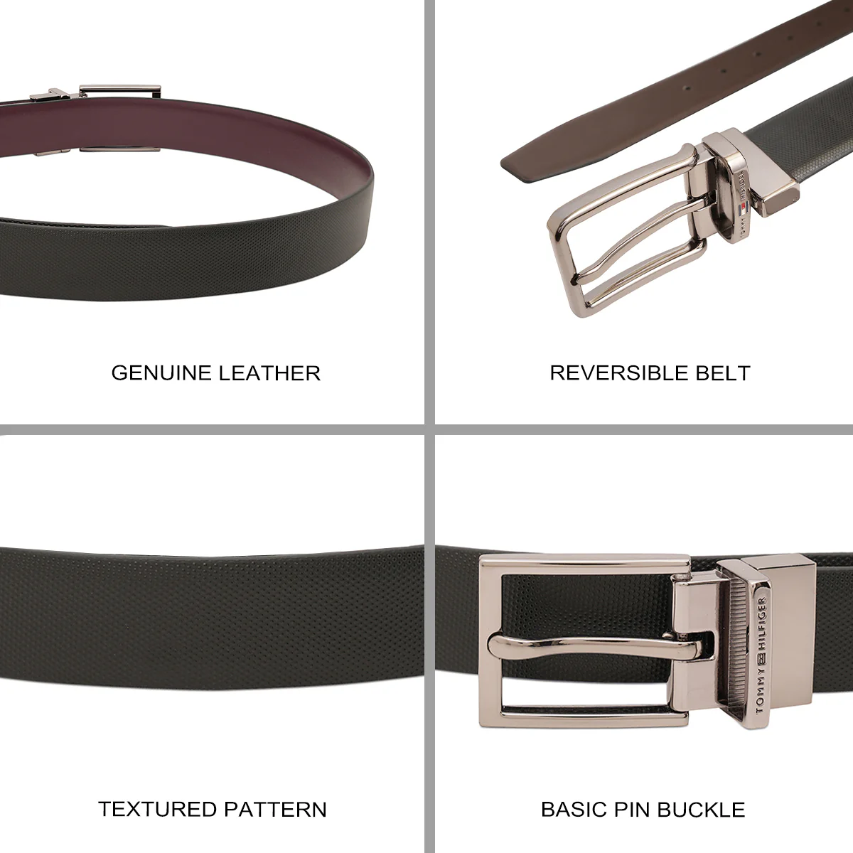 Tommy Hilfiger Glebe Men's Reversible Belt - Image 8