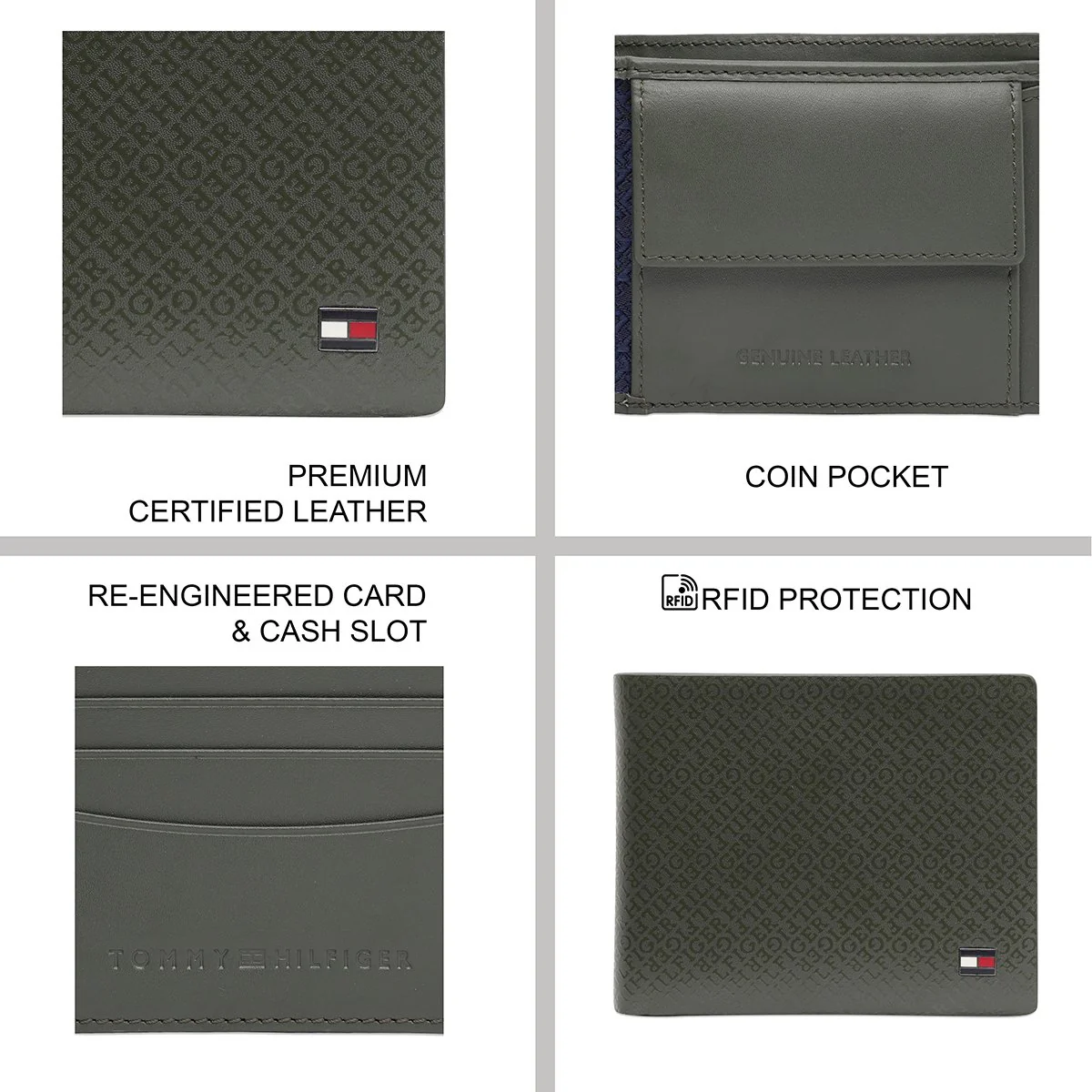 Tommy Hilfiger Godley Men's Global Coin Wallet - Image 8