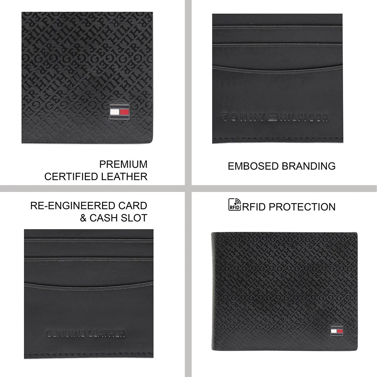 Tommy Hilfiger Godley Men's Slimfold Wallet - Image 8